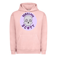 Pigment Salmon Penelope Scott Skeleton Urban Hoodie - ArtMosaic