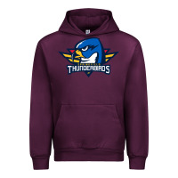 Mauve Wine springfield thunderbirds Urban Hoodie - ArtMosaic