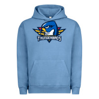 Pigment Pebble Blue springfield thunderbirds Urban Hoodie - ArtMosaic