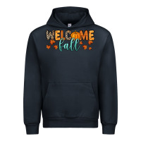 Navy Welcome Fall Urban Hoodie - RanaPortraitStore