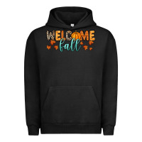 Pigment Black Welcome Fall Urban Hoodie - RanaPortraitStore