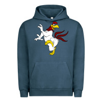 Pigment Midnight Navy foghorn leghorn looney Urban Hoodie - ArtMosaic