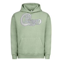 Pigment Oil Green Chicago Transit Authority Urban Hoodie - ArtMosaic