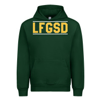 Forest Green Exclusive Brown LFGSD Official Fun Design T Shirt Urban Hoodie - ArtMosaic