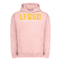 Pigment Salmon Exclusive Brown LFGSD Official Fun Design T Shirt Urban Hoodie - ArtMosaic