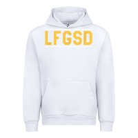 White Exclusive Brown LFGSD Official Fun Design T Shirt Urban Hoodie - ArtMosaic