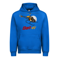 Cobalt bell 47 helicopter Urban Hoodie - ArtMosaic