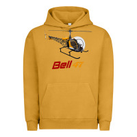Pigment Peanut Butter bell 47 helicopter Urban Hoodie - ArtMosaic