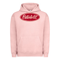 Pigment Salmon peterbilt truck racing vintage Urban Hoodie - ArtMosaic