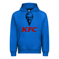 Cobalt k.f.c-restaurant Urban Hoodie - ArtMosaic
