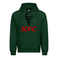 Forest Green k.f.c-restaurant Urban Hoodie - ArtMosaic