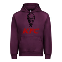 Mauve Wine k.f.c-restaurant Urban Hoodie - ArtMosaic