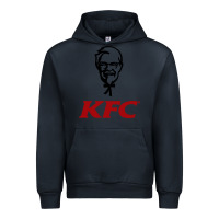 Navy k.f.c-restaurant Urban Hoodie - ArtMosaic