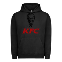 Pigment Black k.f.c-restaurant Urban Hoodie - ArtMosaic