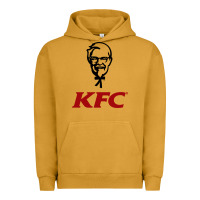 Pigment Peanut Butter k.f.c-restaurant Urban Hoodie - ArtMosaic