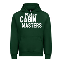 Forest Green maine cabin masters Urban Hoodie - ArtMosaic