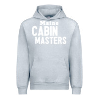 Heather Grey maine cabin masters Urban Hoodie - ArtMosaic