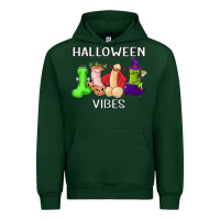 Forest Green halloween vibes dick tie dye hippie retro lazy costume Urban Hoodie - ArtMosaic