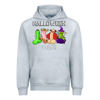 Heather Grey halloween vibes dick tie dye hippie retro lazy costume Urban Hoodie - ArtMosaic