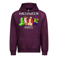 Mauve Wine halloween vibes dick tie dye hippie retro lazy costume Urban Hoodie - ArtMosaic