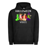 Pigment Black halloween vibes dick tie dye hippie retro lazy costume Urban Hoodie - ArtMosaic