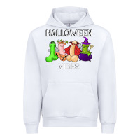 White halloween vibes dick tie dye hippie retro lazy costume Urban Hoodie - ArtMosaic