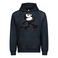 Navy felix the cat whistling Urban Hoodie - ArtMosaic