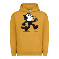 Pigment Peanut Butter felix the cat whistling Urban Hoodie - ArtMosaic