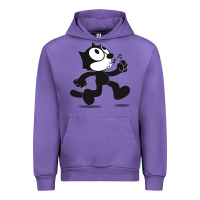 Tulip felix the cat whistling Urban Hoodie - ArtMosaic