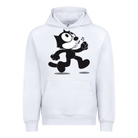 White felix the cat whistling Urban Hoodie - ArtMosaic