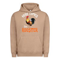 Pigment Burro Here Comes The Rooster Shirt Chicken Lady Outfit 243 Urban Hoodie - ArtMosaic