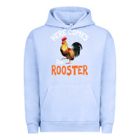 Pigment Grape Ice Here Comes The Rooster Shirt Chicken Lady Outfit 243 Urban Hoodie - ArtMosaic