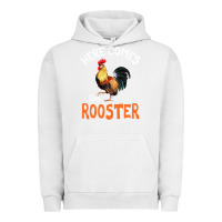 Pigment Lunar Rock Here Comes The Rooster Shirt Chicken Lady Outfit 243 Urban Hoodie - ArtMosaic