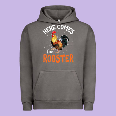 Here Comes The Rooster Shirt Chicken Lady Outfit 243 Urban Hoodie Designed By Artmosaic