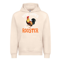 Sandshell Here Comes The Rooster Shirt Chicken Lady Outfit 243 Urban Hoodie - ArtMosaic
