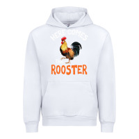 White Here Comes The Rooster Shirt Chicken Lady Outfit 243 Urban Hoodie - ArtMosaic