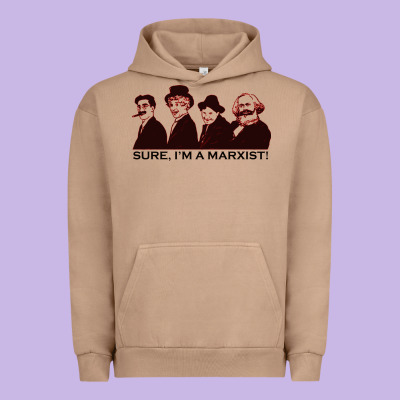 Sure I'm A Marxist Urban Hoodie Designed By Artmosaic