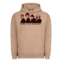 Pigment Burro sure i'm a marxist Urban Hoodie - ArtMosaic