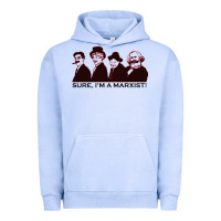 Pigment Grape Ice sure i'm a marxist Urban Hoodie - ArtMosaic