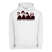 Pigment Lunar Rock sure i'm a marxist Urban Hoodie - ArtMosaic