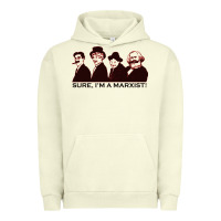 Pigment Pistachio sure i'm a marxist Urban Hoodie - ArtMosaic