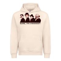 Sandshell sure i'm a marxist Urban Hoodie - ArtMosaic