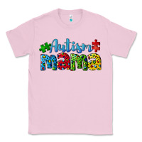 Bubblegum Pink autism mama Classic Tee - CowGirlArtShop
