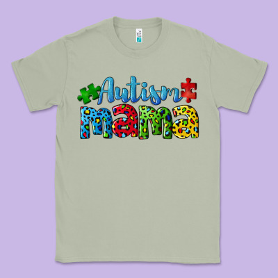 Autism Mama Classic Tee Designed By Cowgirlartshop