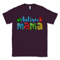 Plum autism mama Classic Tee - CowGirlArtShop
