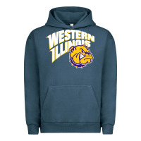 Pigment Midnight Navy eathernecks, western, illinois gifts Urban Hoodie - ArtMosaic
