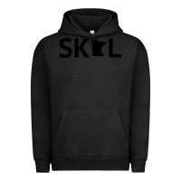 Pigment Black skol minnesota hoodie  let's go mn hooded sweatshirt Urban Hoodie - ArtMosaic