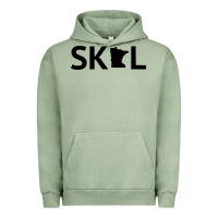 Pigment Oil Green skol minnesota hoodie  let's go mn hooded sweatshirt Urban Hoodie - ArtMosaic