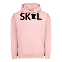 Pigment Salmon skol minnesota hoodie  let's go mn hooded sweatshirt Urban Hoodie - ArtMosaic
