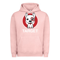 Pigment Salmon target team member Urban Hoodie - ArtMosaic
